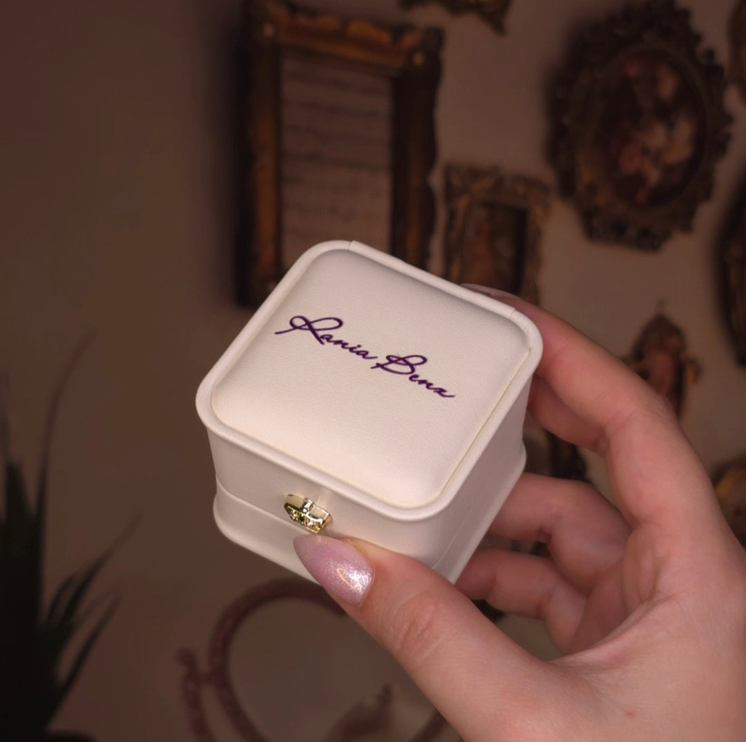 Moissanite Adjustable Ring