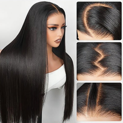Straight Human Hair Wig | 6x5 HD Lace | Glueless Wear & Go | 250% Density - Lumma