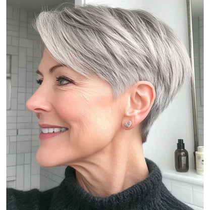Breathable Short Hair Topper For Women - Effortless Beauty, Instantly