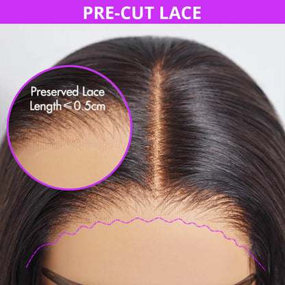 Straight Human Hair Wig | 6x5 HD Lace | Glueless Wear & Go | 250% Density - Lumma