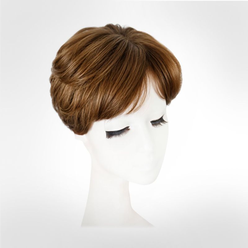 Breathable Short Hair Topper For Women - Effortless Beauty, Instantly