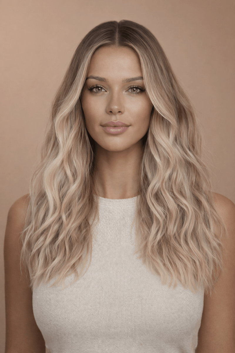 ZOEY - Ombre Blonde - Lace Front Wig